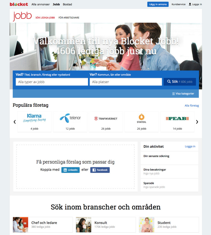 Blocket Jobb förnyar rekryteringsmarknaden