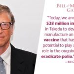 Takeda mottar $ 38 millioner dollar i støtte fra Bill & Melinda Gates Foundation