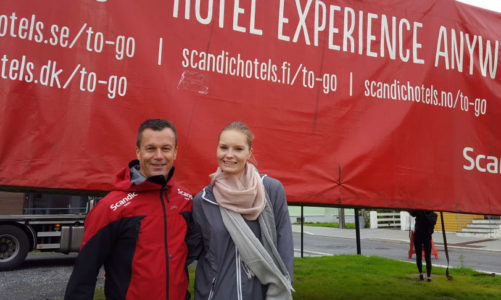 Michaela kapret drømmejobben under Arctic Race of Norway