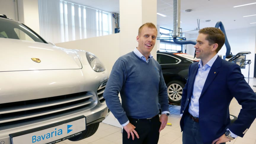 Porsches strenge kvalitetskrav til karosseriverksted innfridd i Norge for første gang