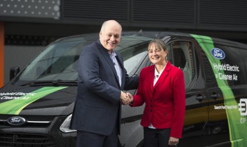 Ford-sjef Jim Hackett åpnet nytt Smart Mobility innovasjonssenter i London