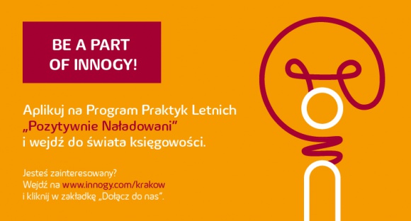 innogy szuka Pozytywnie Naładowanych praktykantów do biura w Krakowie