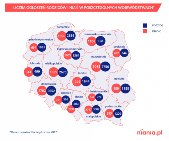 W Polsce brakuje niań, mimo że ich zarobki wciąż rosną Praca, BIZNES - Jak wynika z raportu serwisu Niania.pl pensje niań w Polsce ciągle wzrastają. Nie wpływa to jednak pozytywnie na zainteresowanie tym zawodem.