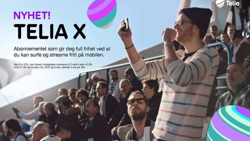 Telia X: Fri bruk på mobilen