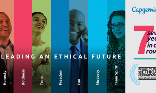 Capgemini kåret til et av 2019 World’s Most Ethical Companies®