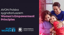 Avon Polska włącza się do inicjatywy ONZ na rzecz równości płci Kariera, LIFESTYLE - Avon jako pierwszy w branży w Polsce dołącza do inicjatywy ONZ, Women’s Empowerment Principles. WEPs określają siedem kroków, które firmy mogą podjąć w celu promowania równości płci i pełnego uczestnictwa kobiet na rynku pracy i w społeczeństwie.