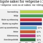 Hva mener velgerne?