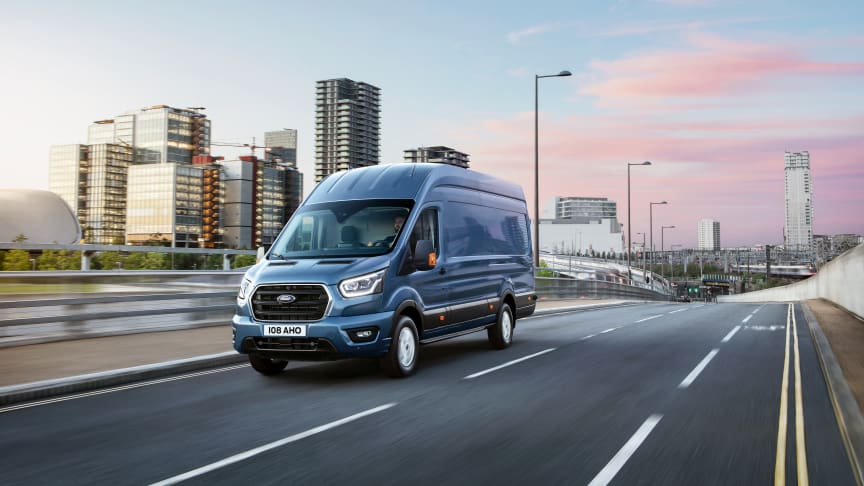 Nå er nye 2-tonns Ford Transit klar for bestilling