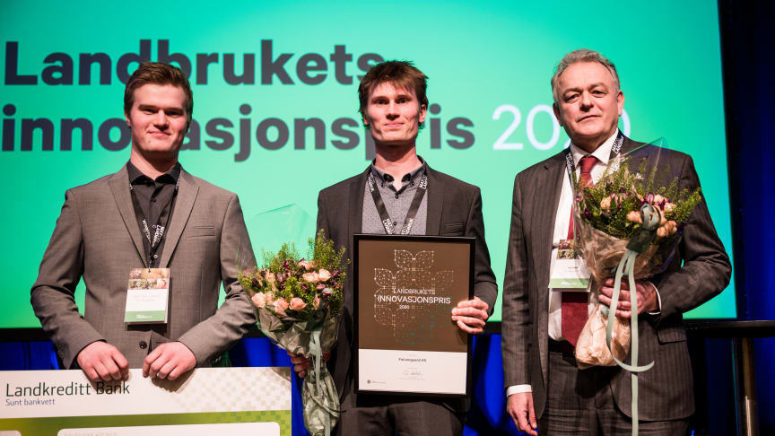 Algebønder vant Landbrukets innovasjonspris 2020!