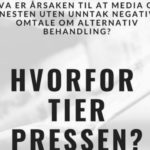 Hvorfor tier pressen?